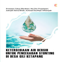 KETERSEDIAAN AIR BERSIH UNTUK PENCEGAHAN STUNTING DI DESA GILI KETAPANG